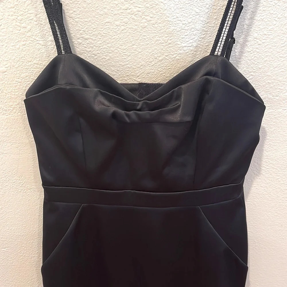 BCB Generation black mini dress style tud61426. size 4 - Picture 2 of 9